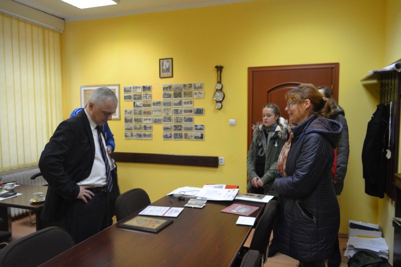 Mlodzi dziennikarze u Burmistrza 02