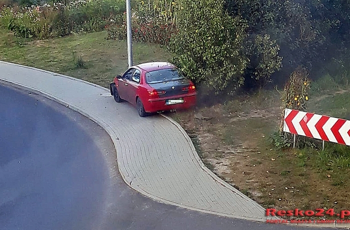 Niebezpieczny zakret Starogard 01