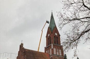 Prace wieza Kosciola 01