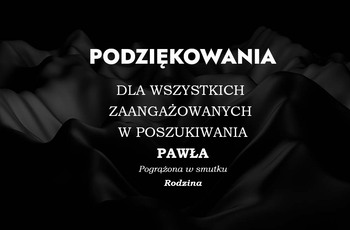 podziekowania pawel
