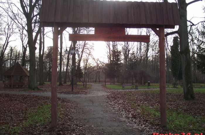 Park Borków w Resku