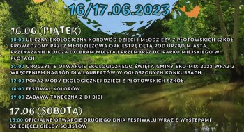 PŁOTY. XXIX Edycja Festiwalu Ekologicznego Eko-Mix - zapowiedź